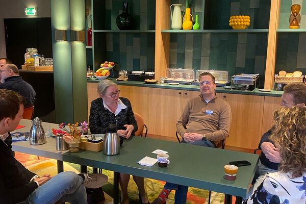 Nieuwe leden ontbijt